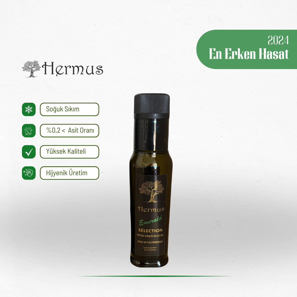Emerald 100 ml – “İlk Hasat” 2024 Eylül